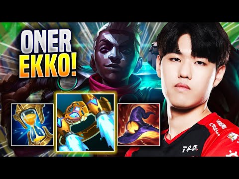 ONER DOMINATING WITH EKKO! - T1 Oner Plays Ekko JUNGLE vs Talon! | Season 2023