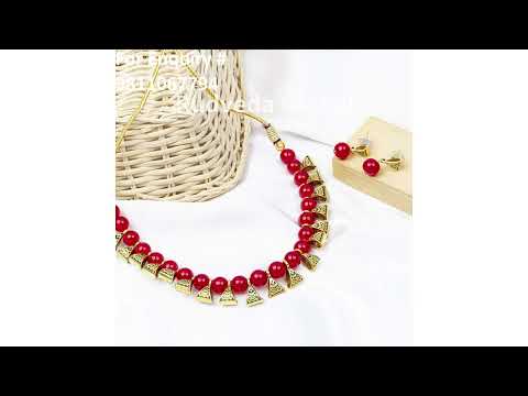 Red silver oxidized jewellery manufacturer