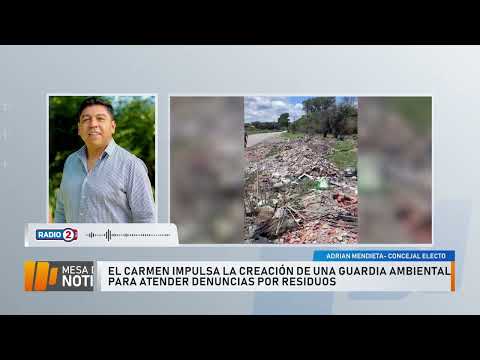 Impulsan la creación de una "Guardia Ambiental" en El Carmen