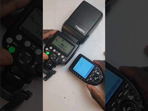 Connect X-Pro C trigger to Godox Speedlight #photography #dslrcamera #cameras #reviews #godox