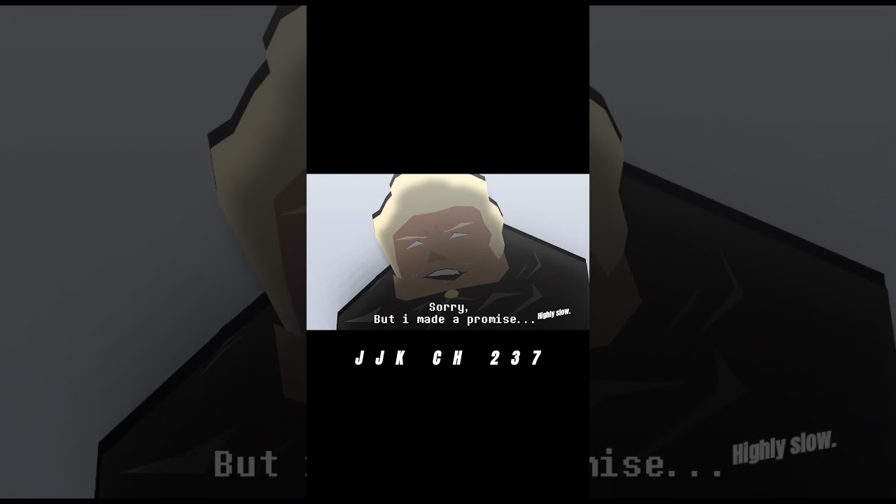 JJK Chapter 237. #sticknodes #jjk #jujutsukaisen #hakari #uraume #sukuna #shorts