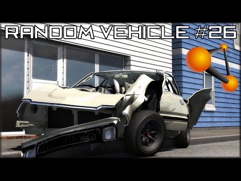 BeamNG Drive Random Vehicle #26 Crash Testing #134 - Insanegaz