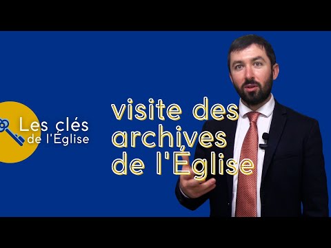 Dans les coulisses des archives de l’Église de France
