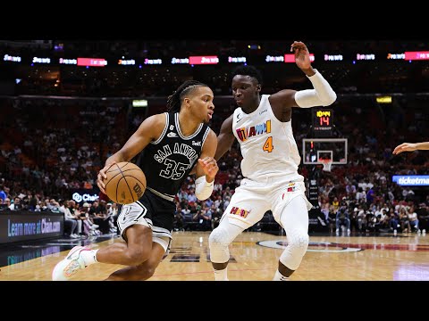 Highlights: Romeo Langford's 19 PTS, 6 REB vs. Miami | 2022-23 San Antonio Spurs Season