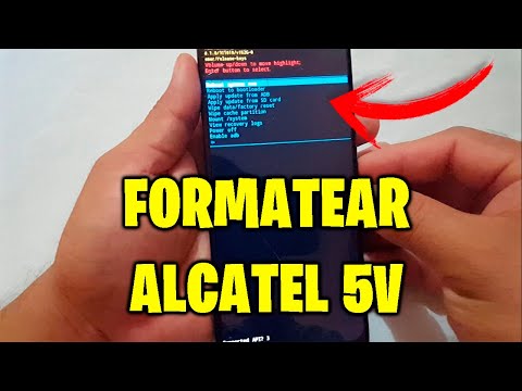 🥇 Hard reset Alcatel 5V 5060A y 5060D [Restaurar de fábrica]