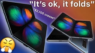Apple Sheep RANT about Galaxy Fold sympathizing
