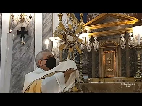 Diretta messa e Adorazione Eucaristica ore 18:30 giovedì 4 febbraio 2021 Belmonte Mezzagno.