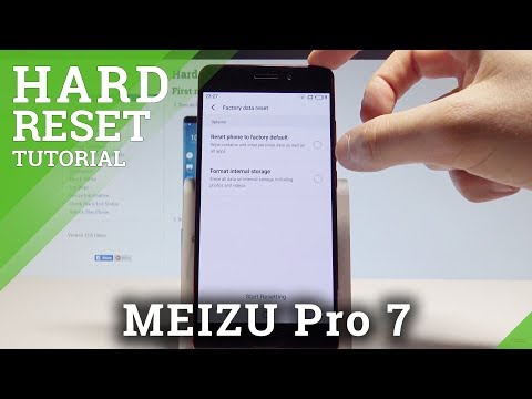How to Factory Reset MEIZU Pro 7 - Reset Defaults / Wipe Data |HardReset.info