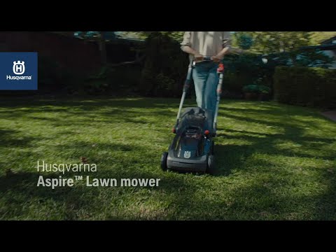 Gräsklippare Husqvarna Aspire™ LC34 Med Batteri och Laddare