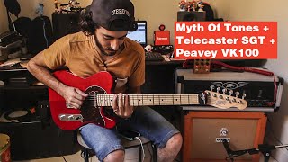 Video thumbnail for Review Myth of Tones Fuhrmann + Peavey Valveking VK100 - PT2 Telecaster by Vinícius Ferrari