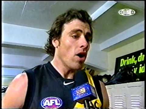 Richo's ripper goal v Hawthorn in  2002 and Gazza calls Dermie a "Donkey"