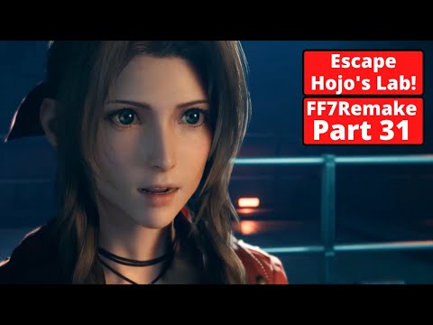 Shinra HQ Floor 68 - Hojo's Lab | Let's Play Final Fantasy 7 Remake Part 31