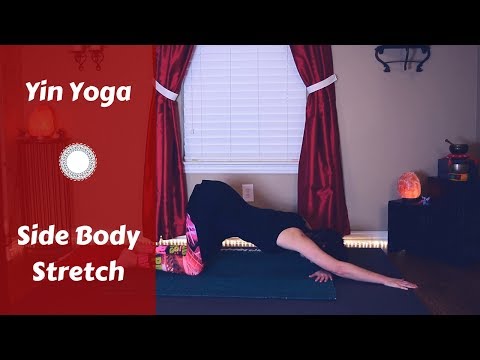 Yin Yoga Deep Side Body Stretch for Obliques, IT Bands, Hips {40 mins}