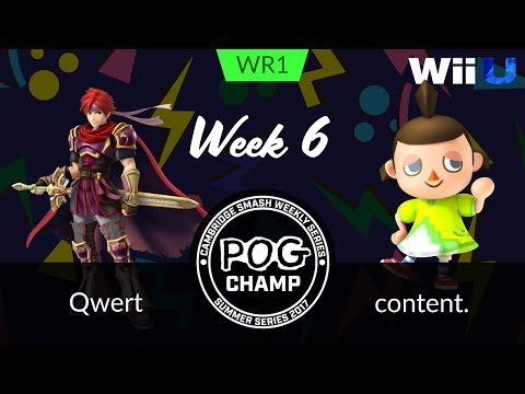 Pog Champ Week 6 - Winners Round 1 - Qwert vs. content.