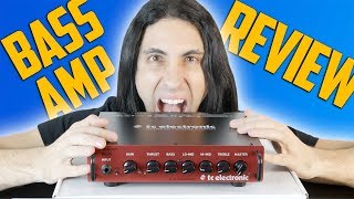 Video thumbnail for TC Electronic BQ250 UNBOXING and REVIEW! - Bass Amp Review by Marcelo Feldman - The Bass Wizard