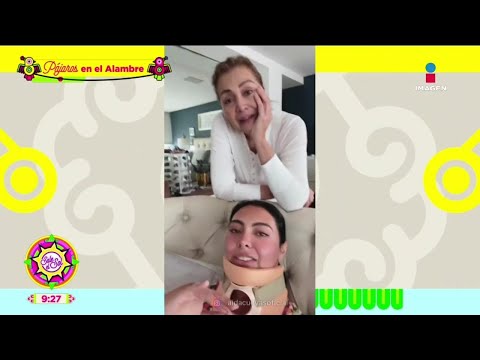 Hija de Aída Cuevas sufre fuerte accidente automovilístico | Sale el Sol