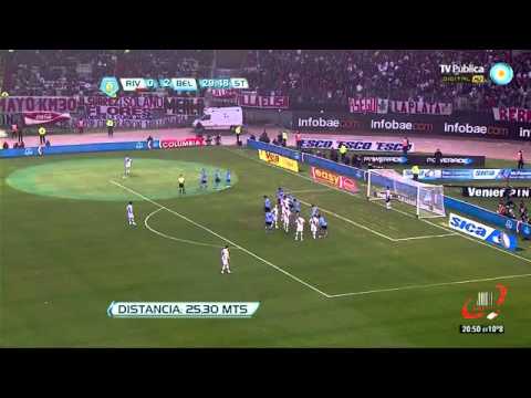 Gol de Manuel Lanzini - River vs Belgrano - Torneo Inicial 2012 - HD FULL