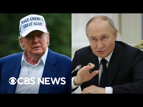 Trump says Putin "has gone absolutely crazy"