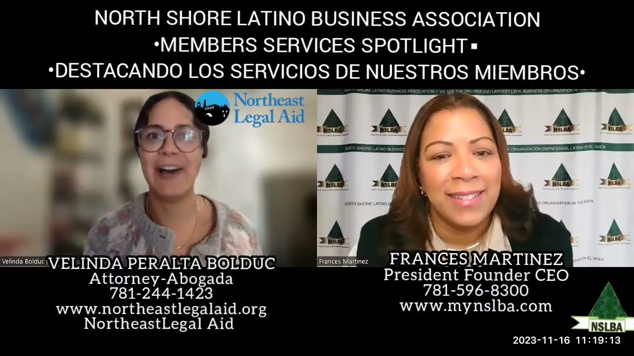 Attorney Velinda Peralta Bolduc of Northeast Legal Aid