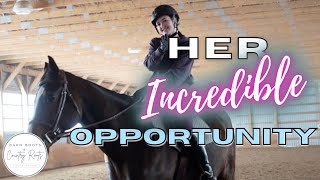 KATE HAS JUST BEEN OFFERED AN INCREDIBLE OPPORTUNITY! | ATTENDING CAN AM EQUINE EXPO & HORSE CLINICS