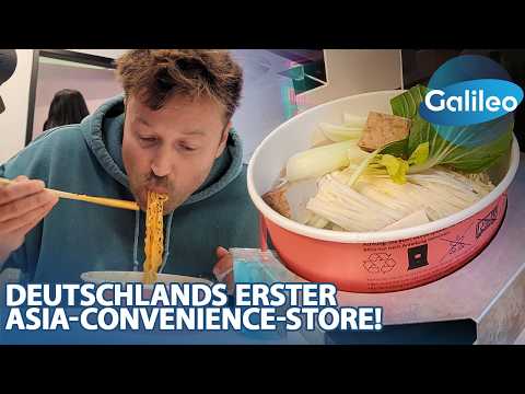 Ramen at the touch of a button: Germany's first Asian convenience store