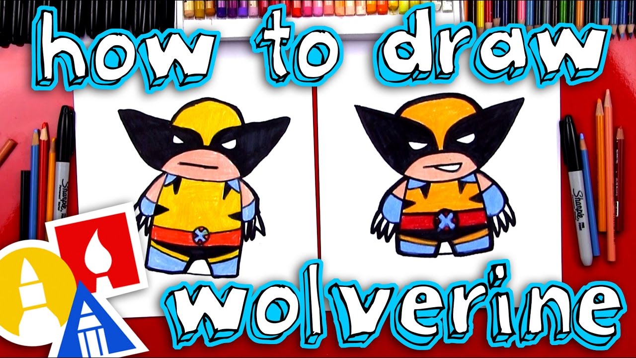 How To Draw Cartoon Wolverine