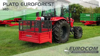 EuroForest TP140,  TRAKTOR PLATÓ