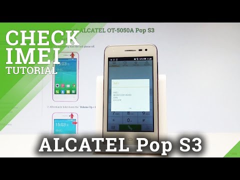 How to Check IMEI and Serial Number in ALCATEL Pop S3 |HardReset.Info