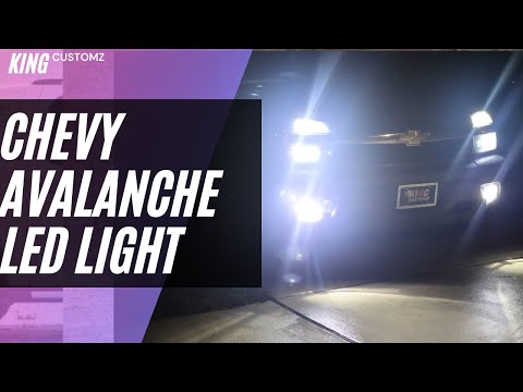 chevy avalanche led install