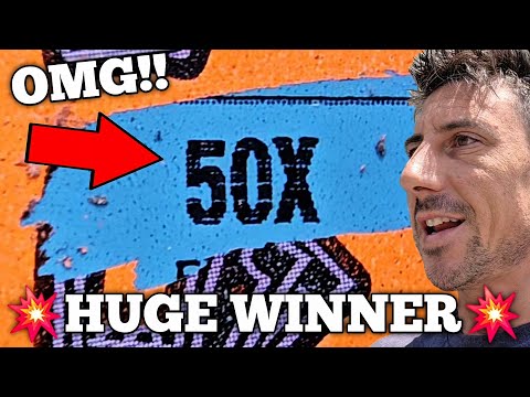 💥50X Saved the Day💥 $50 Lottery Ticket - Scratch Life🚀
