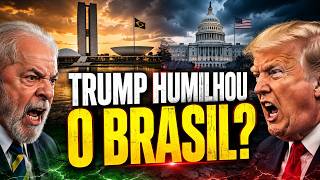 Guerra diplomática entre Lula e Trump - Geobrasil