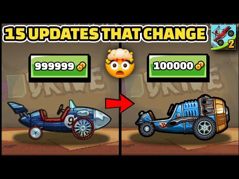 15 BIGGEST UPDATES THAT CHANGED HILL CLIMB RACING 2 FOREVER!