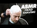 ASMR Head Shaving Scalp Massage ASMR Barber