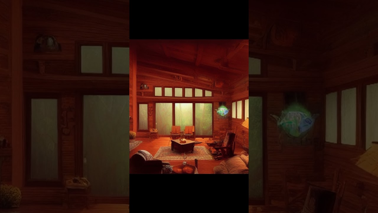 Beautiful Houses with a fireplace with Stable Diffusion #shorts #stablediffusion #ai #aiart