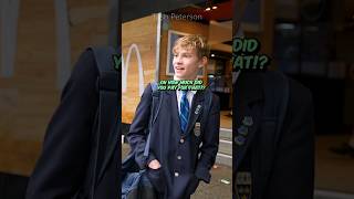 Kid EXPOSES vegan for being a hypocrite