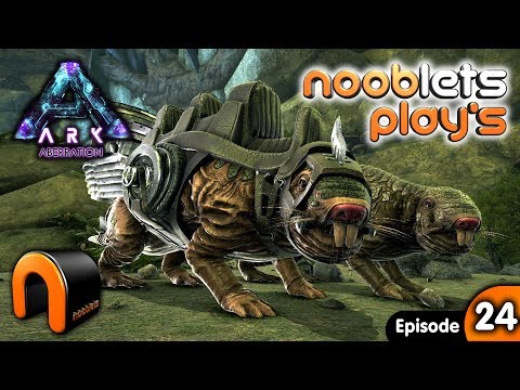 ARK Aberration TAMING ROLL RATS Nooblets plays Ep24