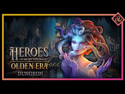 Heroes of Might & Magic: Olden Era Gameplay Walkthrough - Dungeon Faction Skirmish | Demo