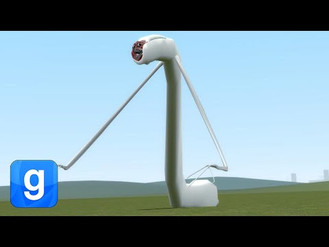 BRIDGE WORM VS OBSTICLE COURSE! - Garry's mod Sandbox