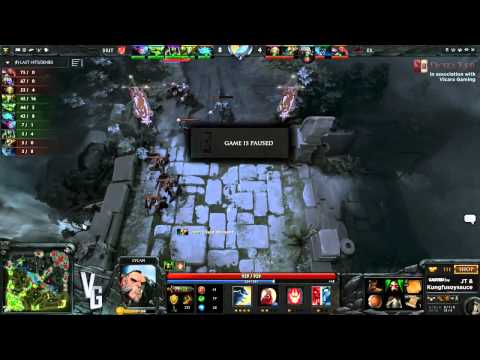 VicaraGaming DotA 2 S3 English Stream - DotA2.fr - eX vs BriT (Game 1)