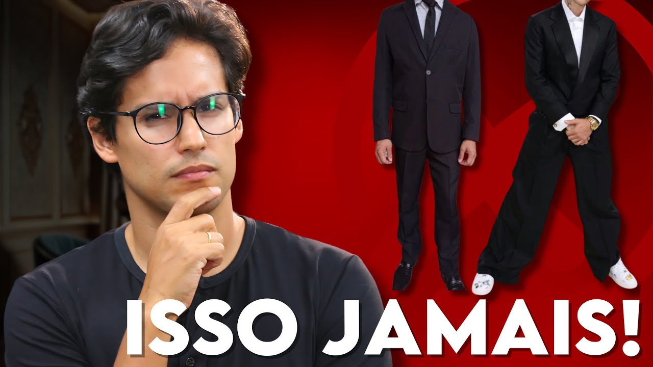 5 ERROS COMUNS que homens cometem ao usar TERNO