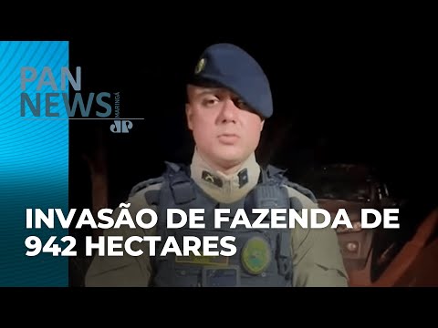 Invasão de fazenda de 942 hectares, em Xambrê, no noroeste do Paraná