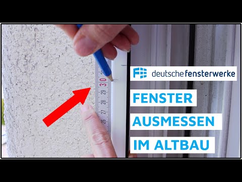 Fenster ausmessen im Altbau - so einfach geht's - deutsche-fensterwerke.de