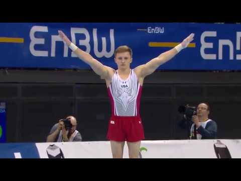 Allan Bower - Floor - 2017 Stuttgart World Cup