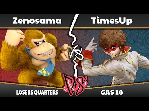 GAS 18 Zenosama (Donkey Kong) VS Timesup (Joker) Loser Quarters