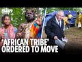 Moment African Tribe Living In Scottish Woods Is Ordered To Leave As They Dance And Sing