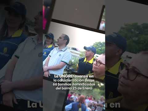 Proceso de caracterización para el reasentamiento de 66 familias damnificadas en #Cúcuta