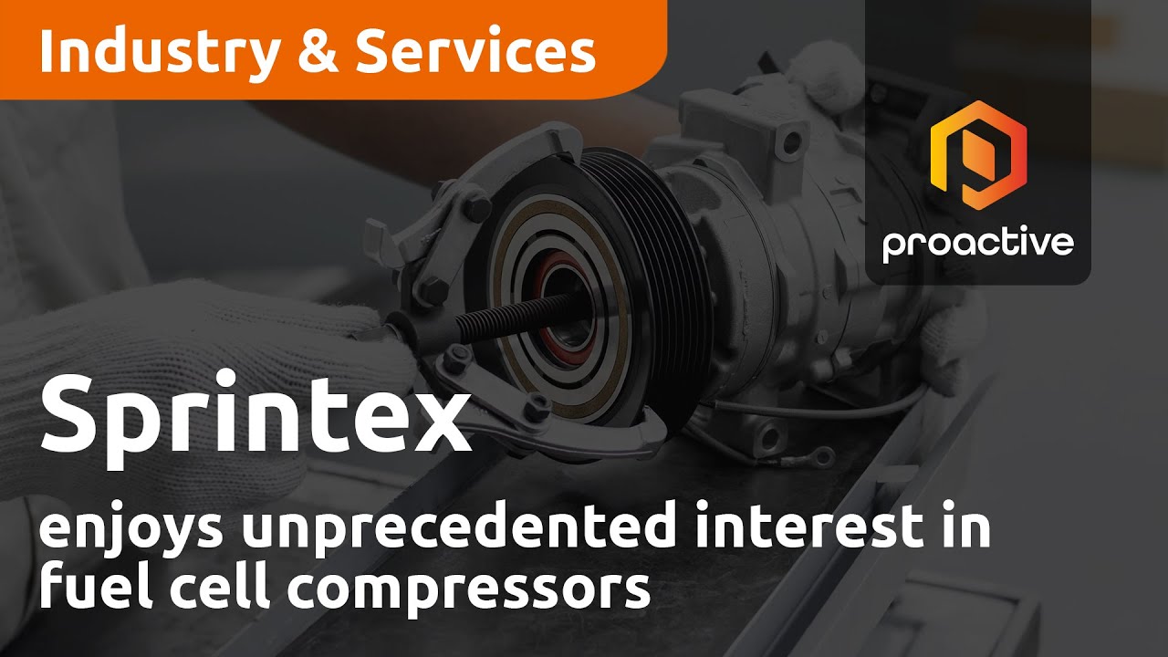 Sprintex enjoys unprecedented interest in fuel cell compressors