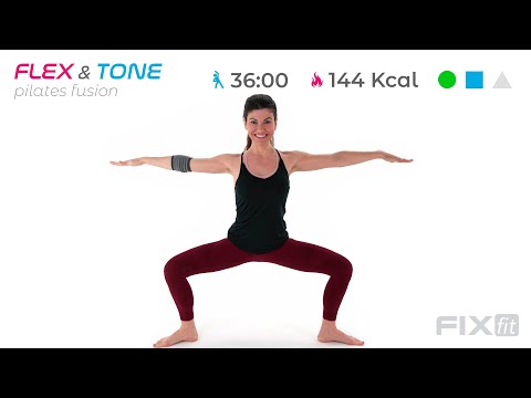 Pilates Fusion: Esercizi Total Body Con Focus Core e Glutei