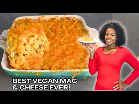 Ultimate Vegan Baked Mac & Cheese Recipe | 3 Cheeses, No Compromise!