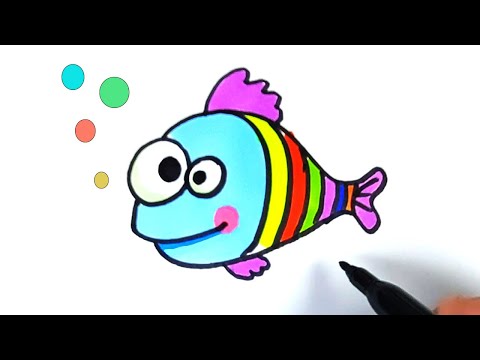 comment dessiner un poisson d'avril rigolo